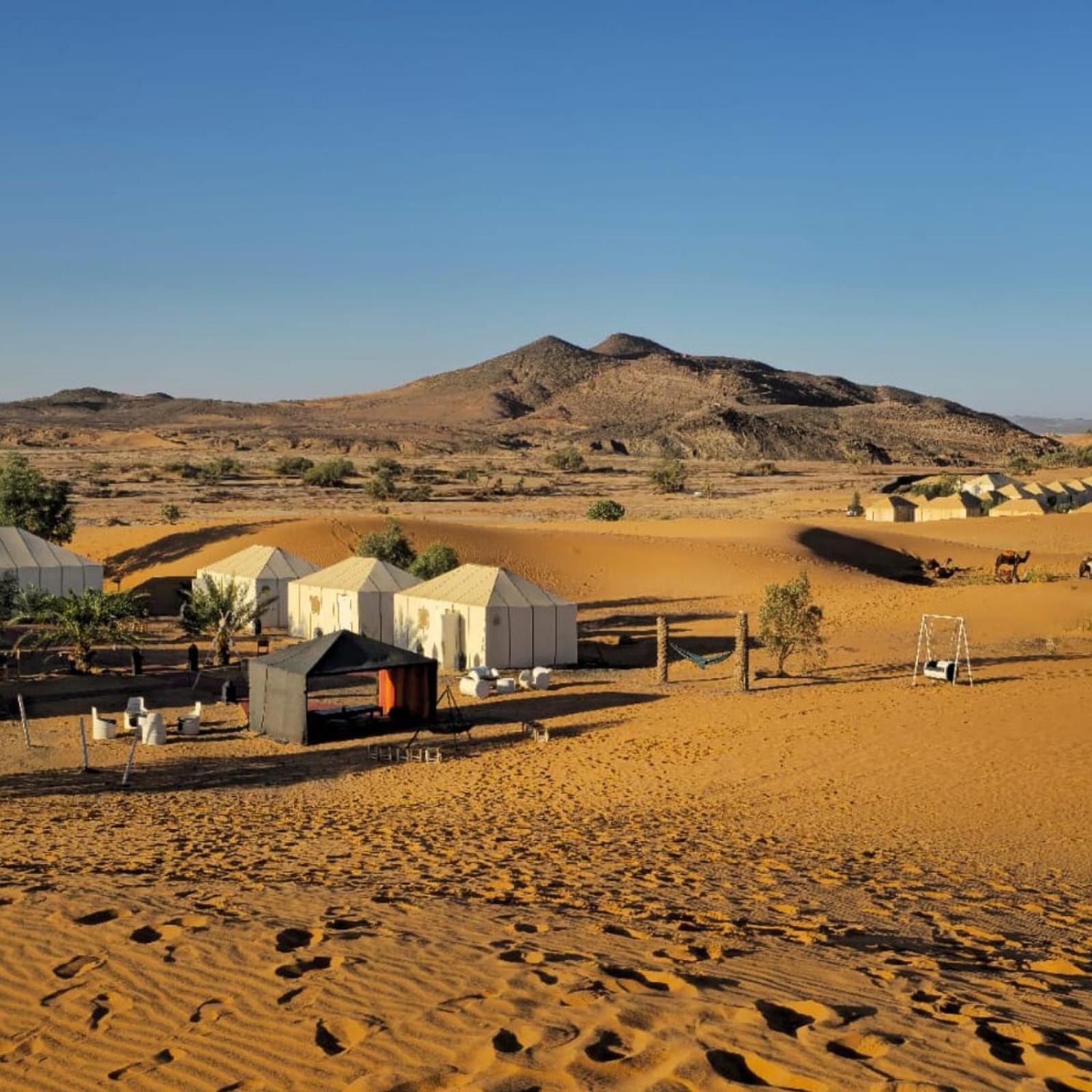 Erg Chebbi Romantic Desert Camp Merzouga Exterior photo